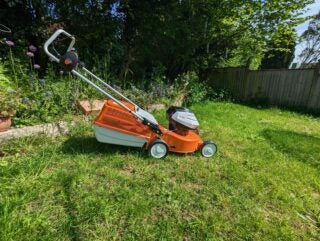 Stihl RMA 248 Cordless Lawn Mower hero